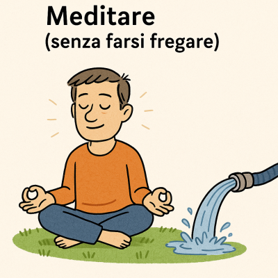 Meditare (senza farsi fregare)