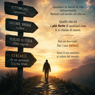 La vita è dura con me.